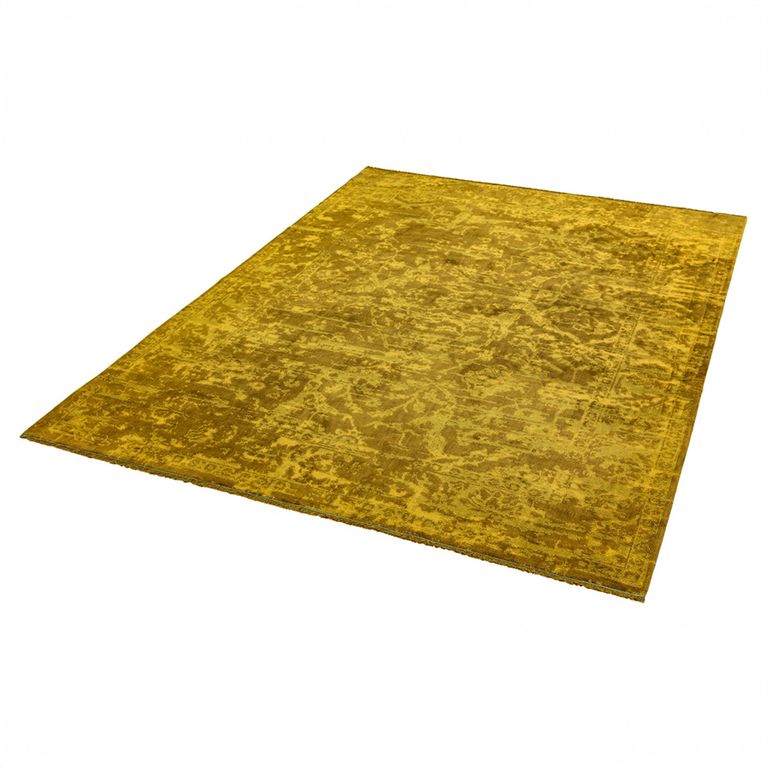 Contemporary Design Zehraya Rug - Abstract Gold - Sizes Available