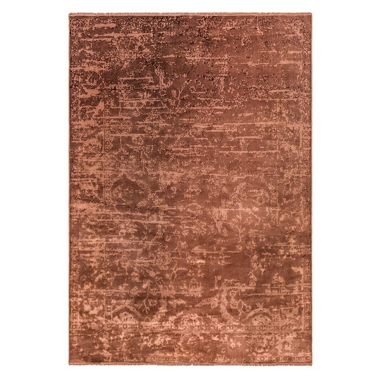 Contemporary Design Zehraya Rug - Abstract Rust - Sizes Available