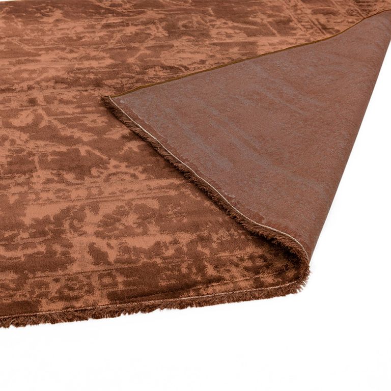 Contemporary Design Zehraya Rug - Abstract Rust - Sizes Available