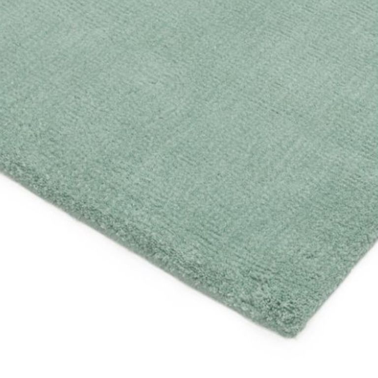 Contemporary Plain Aran Rug - Duck Egg - 120cm x 180cm