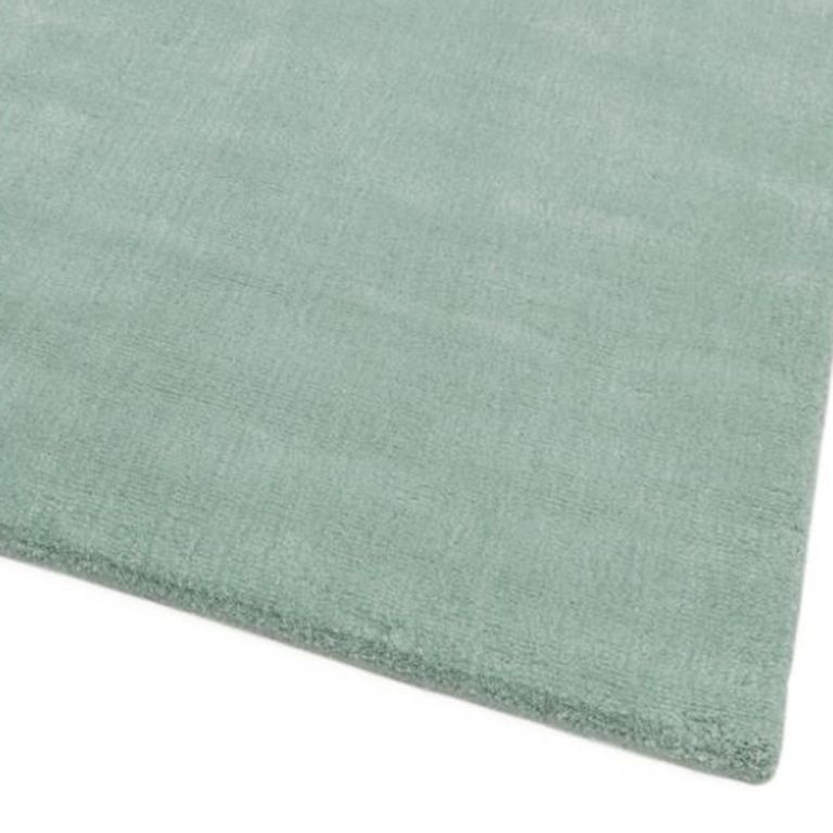 Contemporary Plain Aran Rug - Duck Egg - 120cm x 180cm