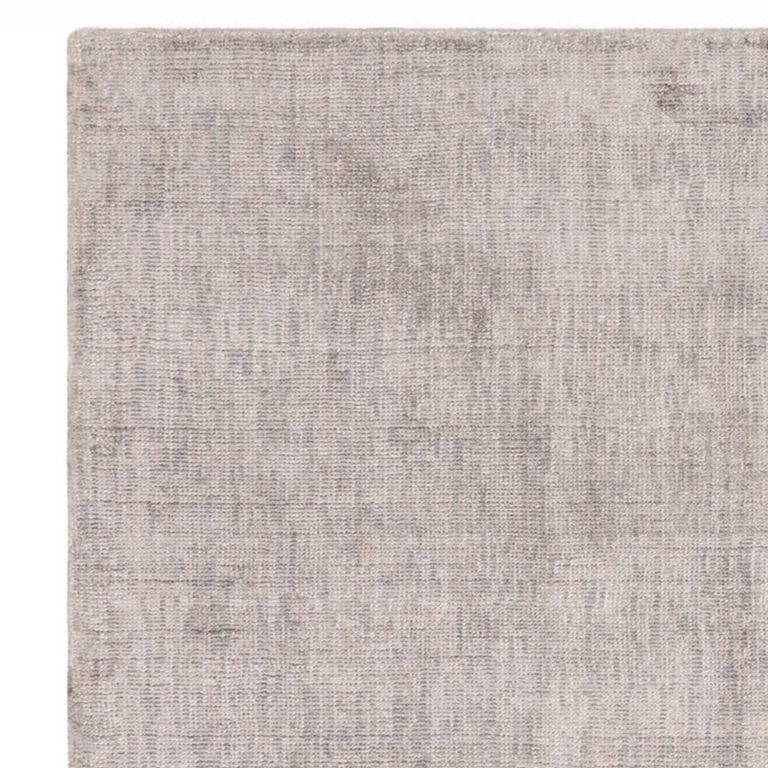 Contemporary Plain Aston Rug - Silver - Sizes Available
