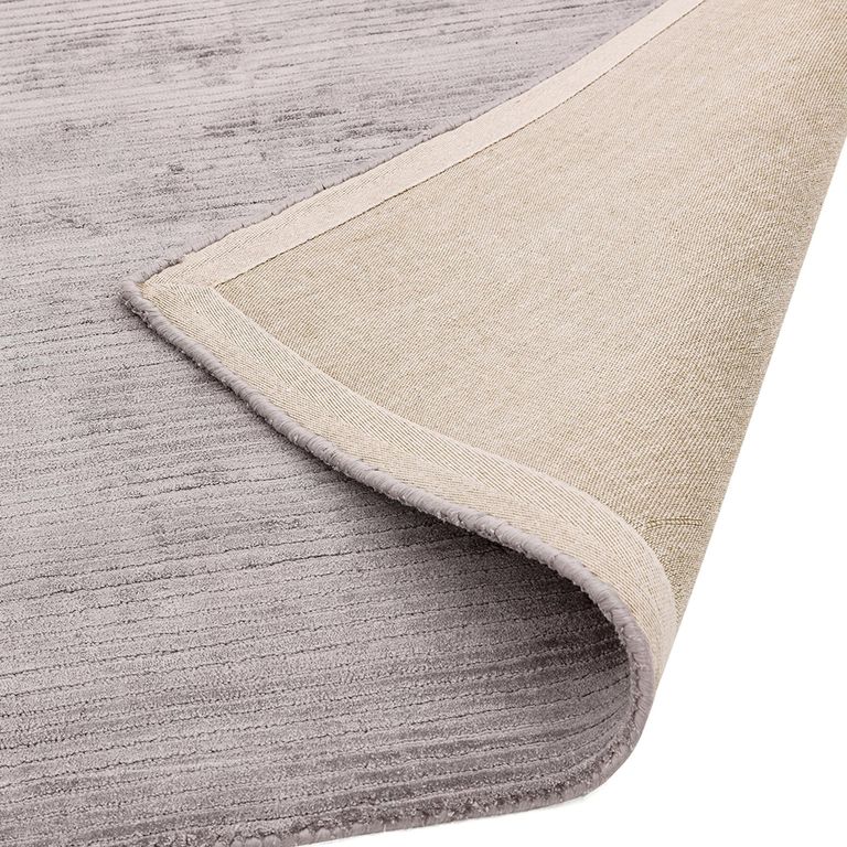 Contemporary Plain Bellagio Rug - Silver - Sizes Available