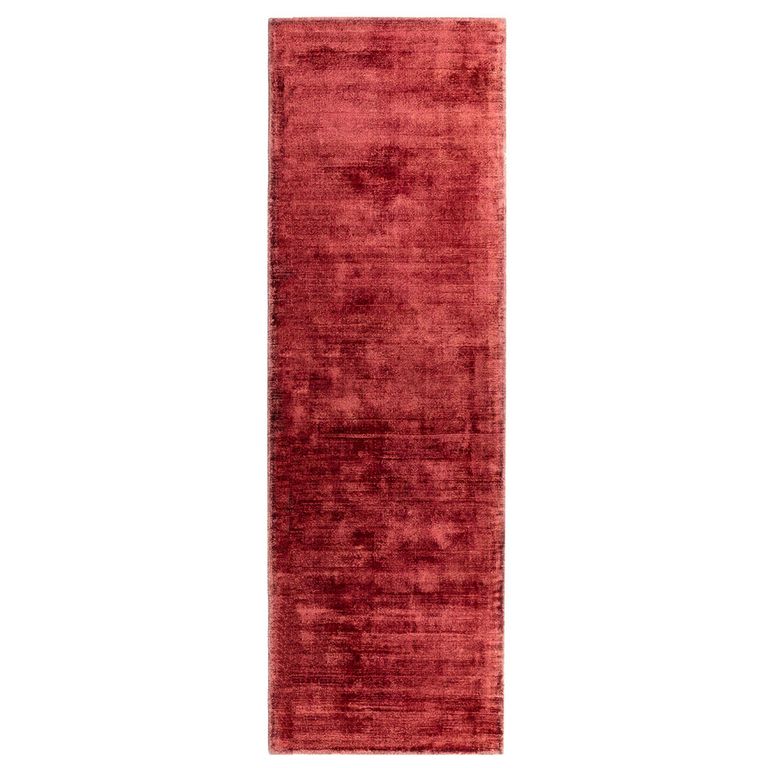 Contemporary Plain Blade Runner - Berry - 66cm x 240cm