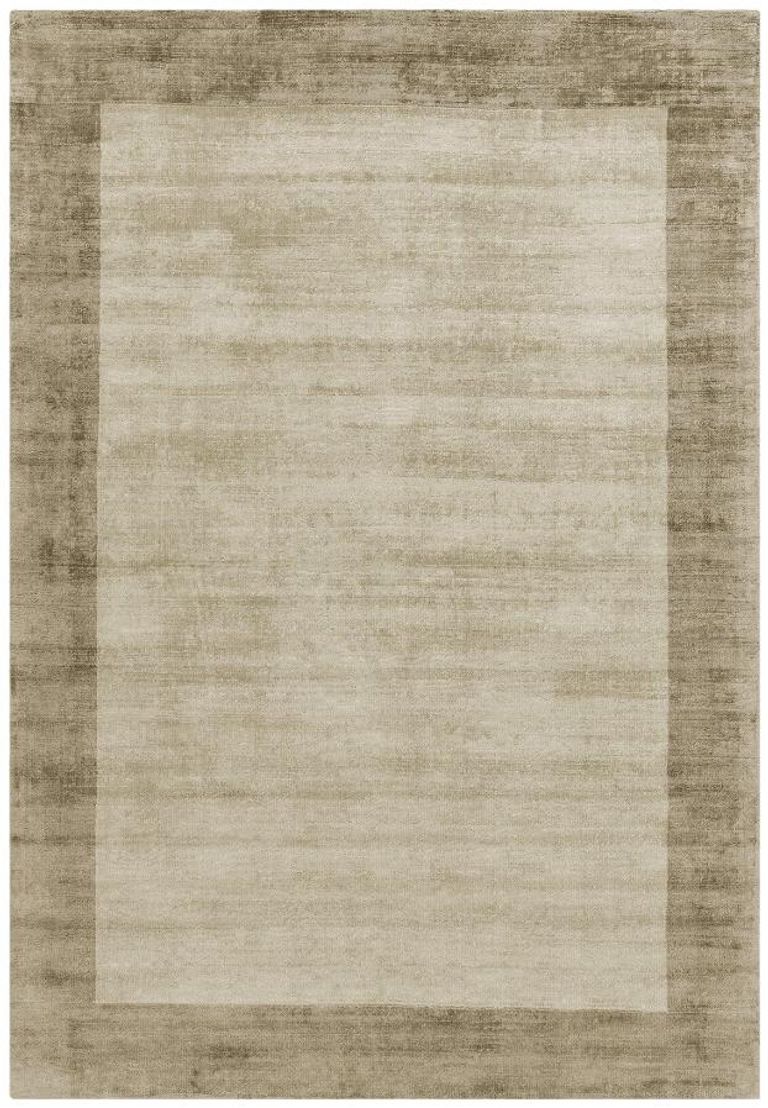 Contemporary Plain Blade Rug - Border 03 - Smoke Putty - Sizes Available