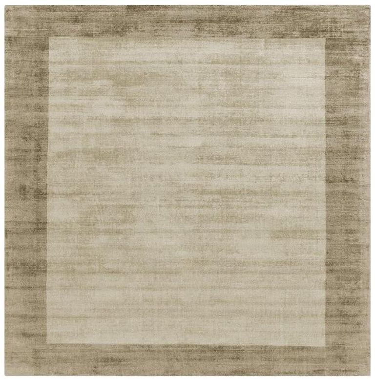 Contemporary Plain Blade Rug - Border 03 - Smoke Putty - Sizes Available