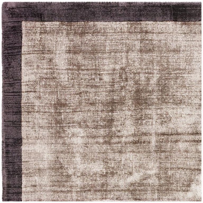 Contemporary Plain Blade Rug - Border 09 - Charcoal Moleskin - Sizes Available