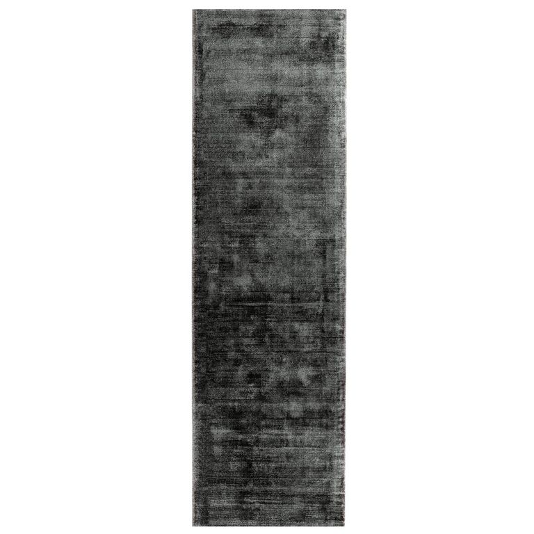 Contemporary Plain Blade Runner - Charcoal - 66cm x 240cm