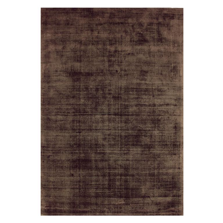 Contemporary Plain Blade Rug - Chocolate - Sizes Available