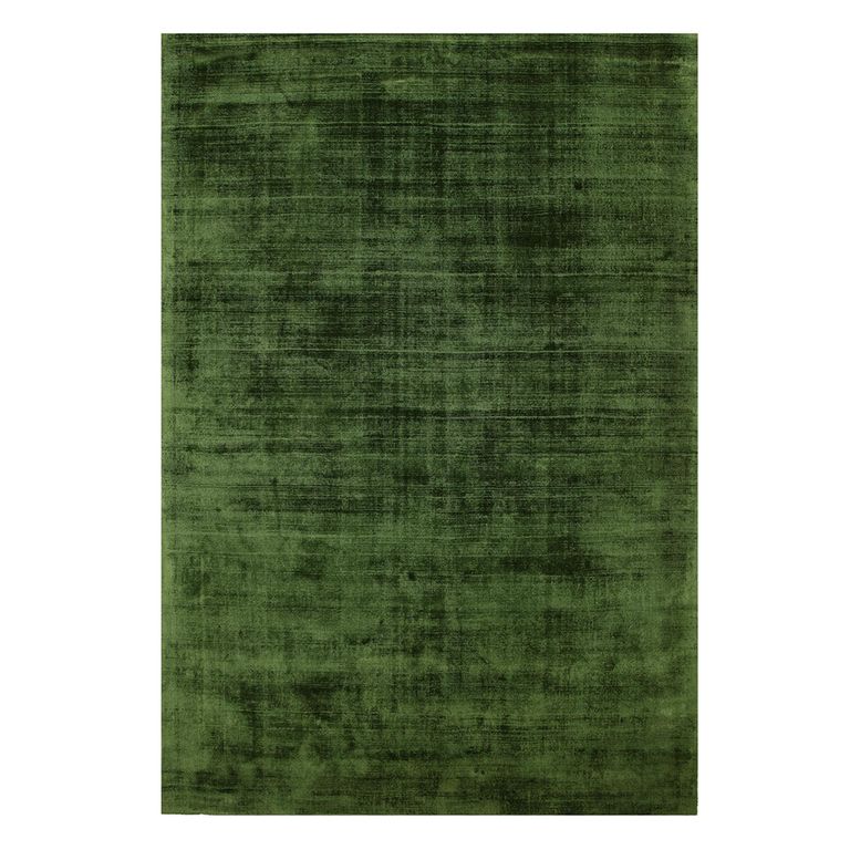 Contemporary Plain Blade Rug - Green - Sizes Available