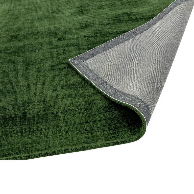 Contemporary Plain Blade Rug - Green - Sizes Available