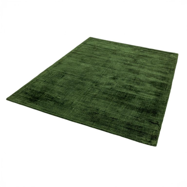 Contemporary Plain Blade Rug - Green - Sizes Available