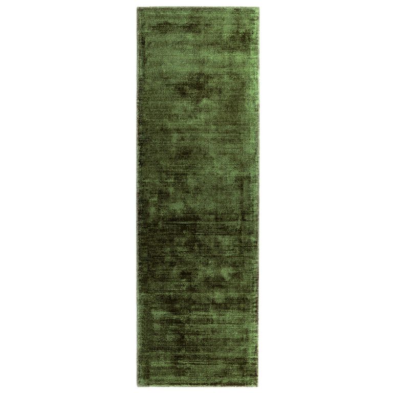 Contemporary Plain Blade Runner - Green - 66cm x 240cm