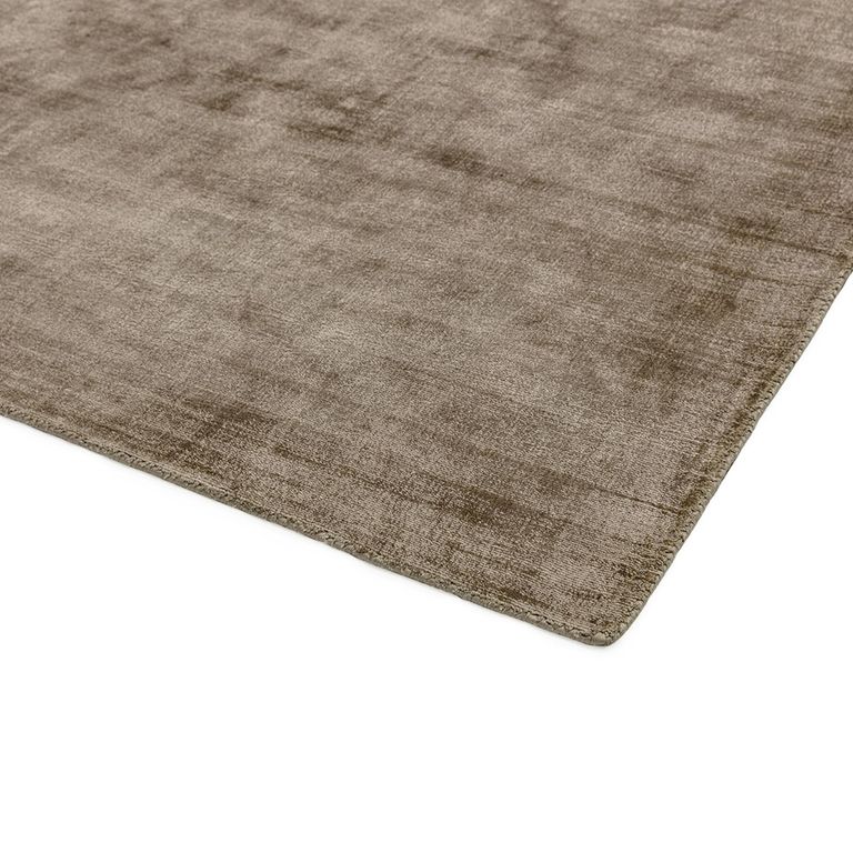 Contemporary Plain Blade Rug - Mocha - Sizes Available