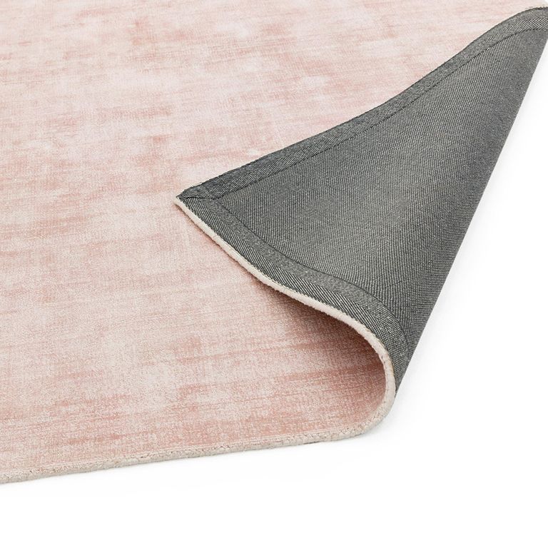 Contemporary Plain Blade Rug - Pink - Sizes Available