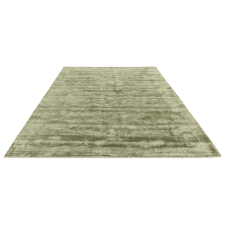 Contemporary Plain Blade Rug - Sage - Sizes Available