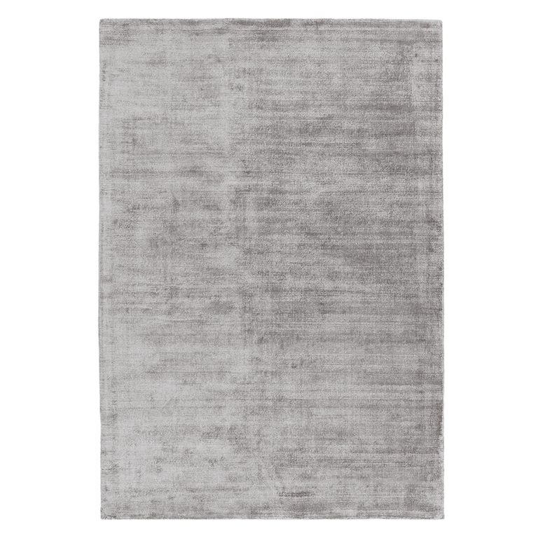Contemporary Plain Blade Rug - Silver - Sizes Available