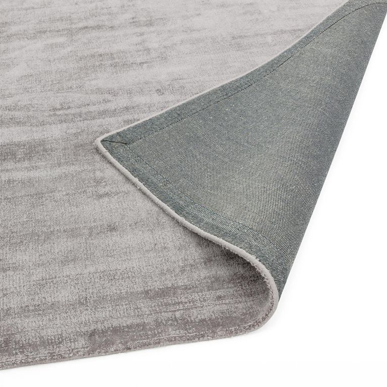 Contemporary Plain Blade Rug - Silver - Sizes Available