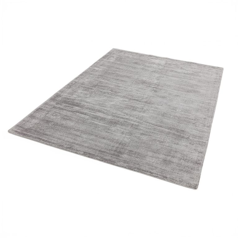 Contemporary Plain Blade Rug - Silver - Sizes Available