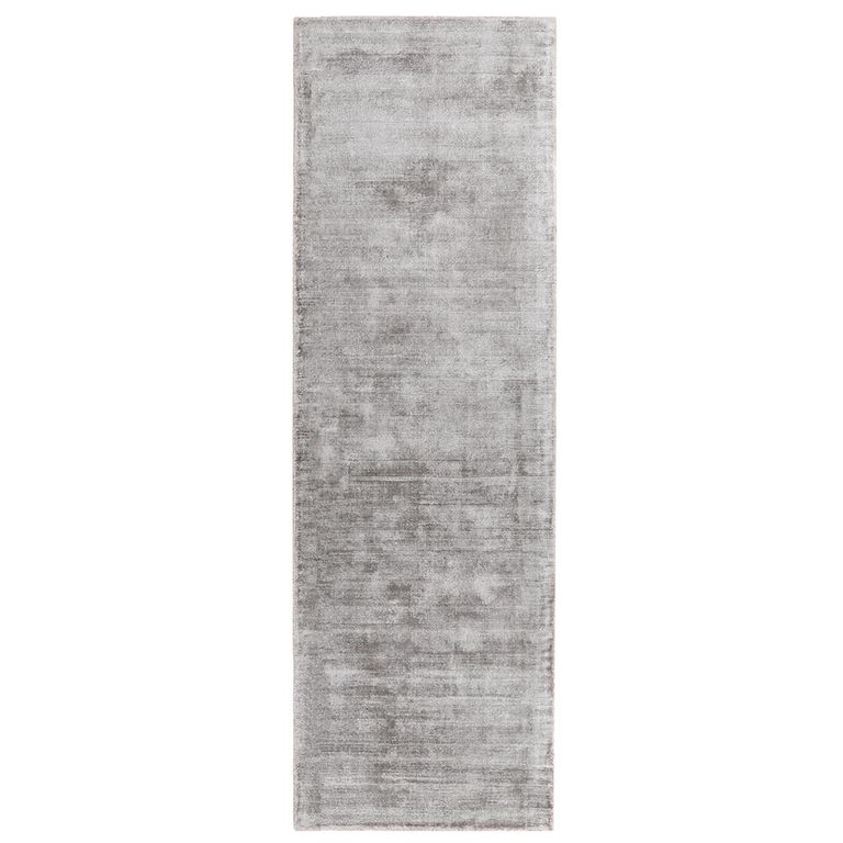 Contemporary Plain Blade Runner - Silver - 66cm x 240cm