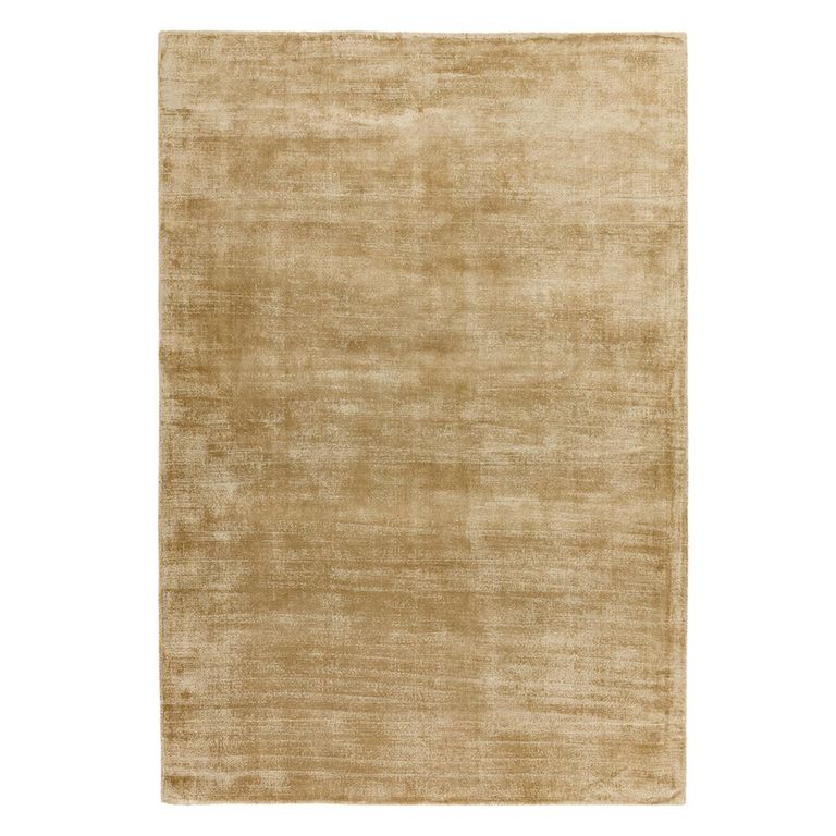Contemporary Plain Blade Rug - Soft Gold - Sizes Available