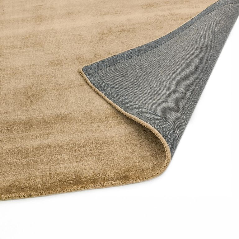 Contemporary Plain Blade Rug - Soft Gold - Sizes Available