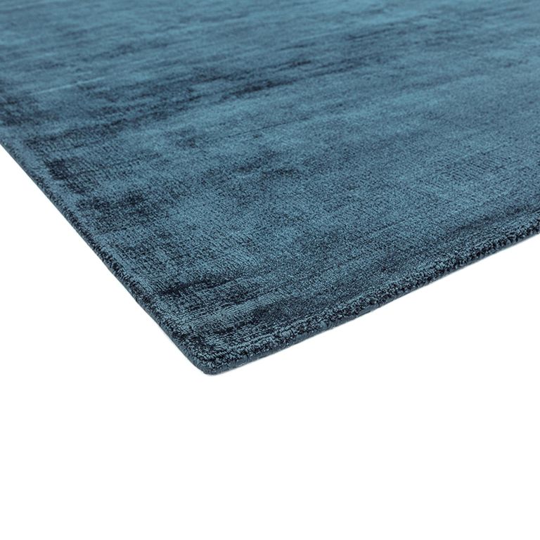 Contemporary Plain Blade Rug - Teal - Sizes Available