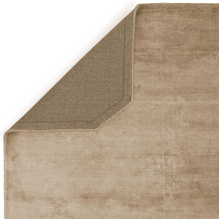 Contemporary Plain Gleam Rug - Moleskin - Sizes Available