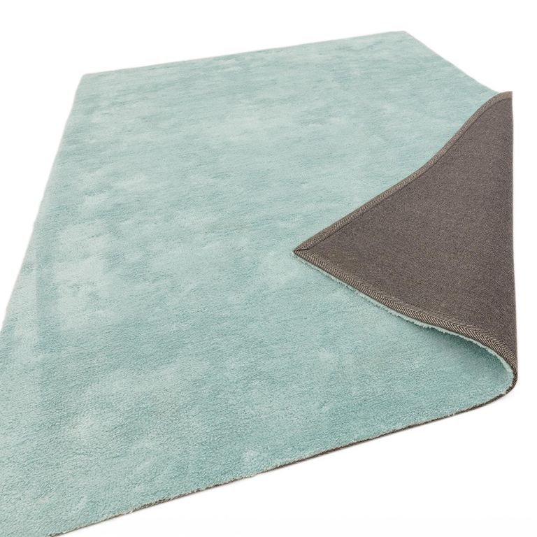 Contemporary Plain Milo Rug - Duck Egg - Sizes Available