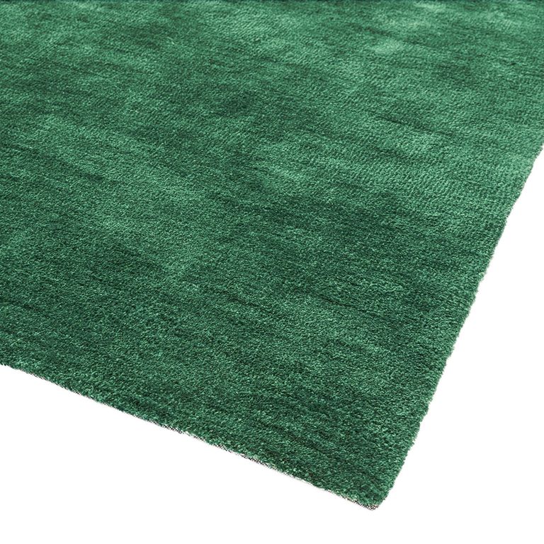 Contemporary Plain Milo Rug - Green - Sizes Available