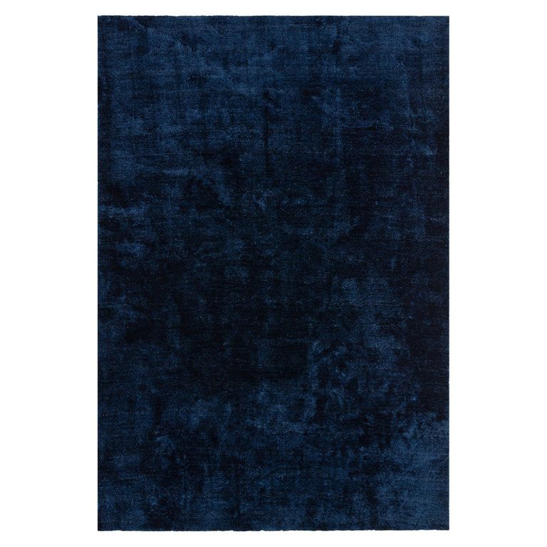 Contemporary Plain Milo Rug - Navy - Sizes Available