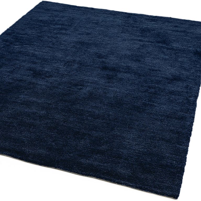 Contemporary Plain Milo Rug - Navy - Sizes Available