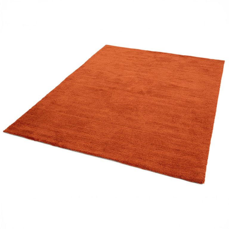 Contemporary Plain Milo Rug - Rust - Sizes Available