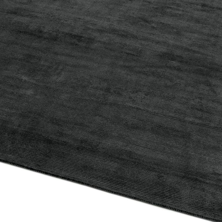 Contemporary Plain Reko Rug - Charcoal - Sizes Available