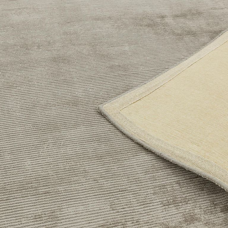 Contemporary Plain Reko Rug - Smoke - Sizes Available