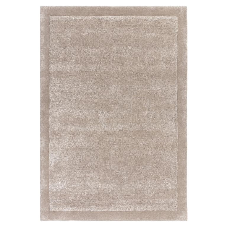 Contemporary Plain Rise Rug - Sand - Sizes Available