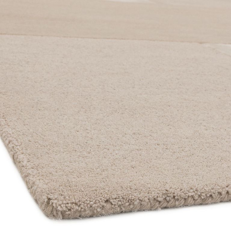 Contemporary Plain Tate Tonal Textures Rug - Ivory - Sizes Available