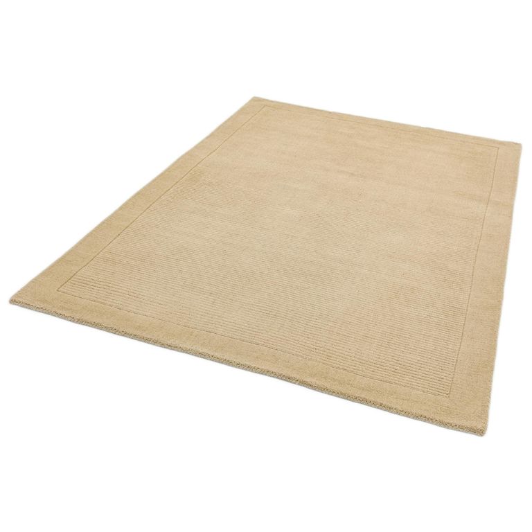 Contemporary Plain York Rug - Beige - Sizes Available
