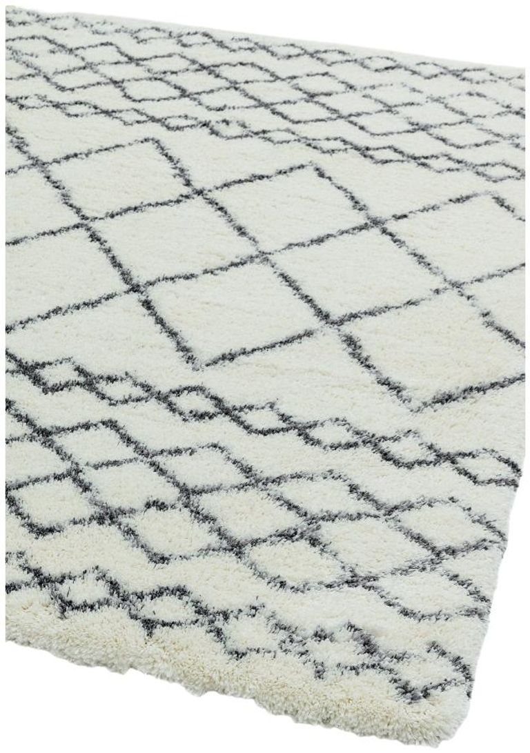 Cosy Textures Alto Rug - AL02 - Cream and Grey - Sizes Available