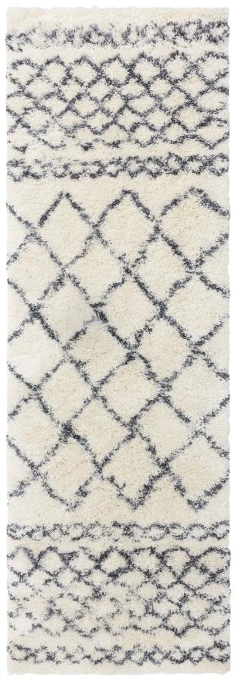 Cosy Textures Alto Rug - AL02 - Cream and Grey - Sizes Available