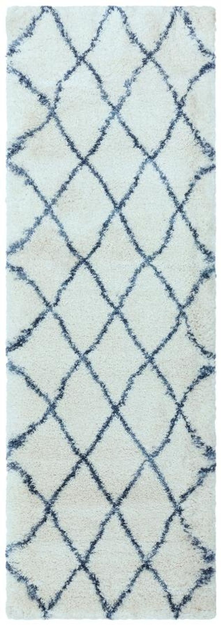 Cosy Textures Alto Rug - AL03 - Cream and Blue - Sizes Available