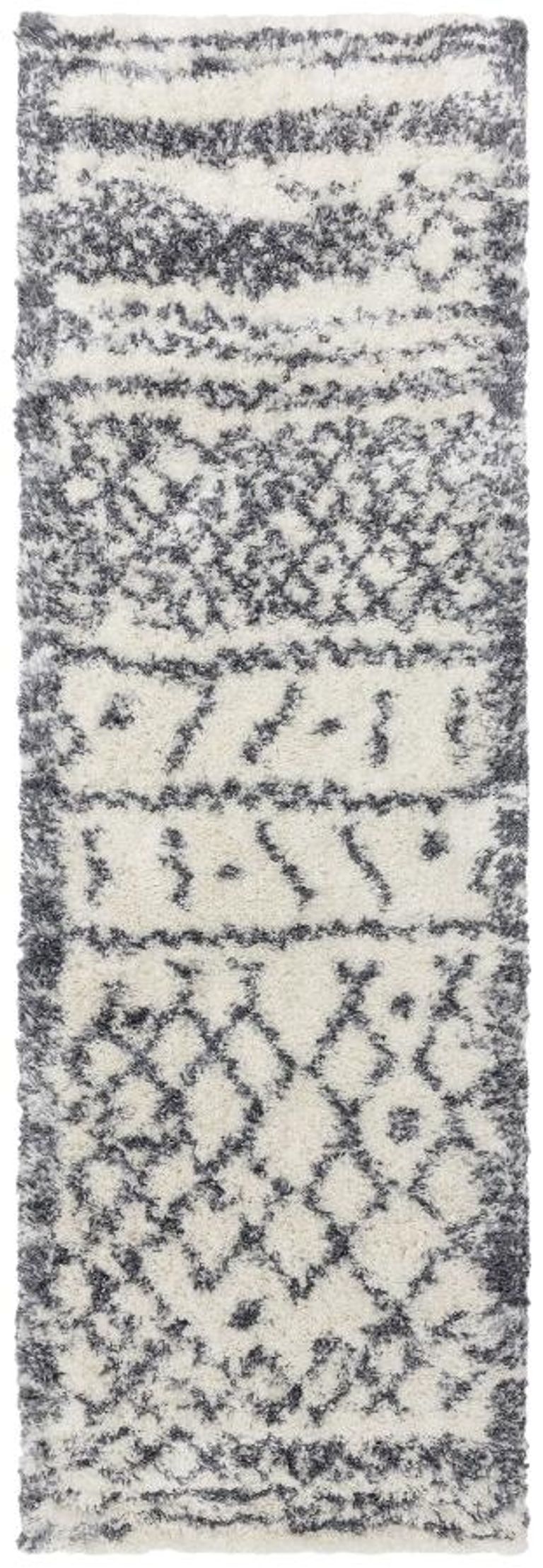 Cosy Textures Alto Rug - AL04 - Cream and Grey - Sizes Available