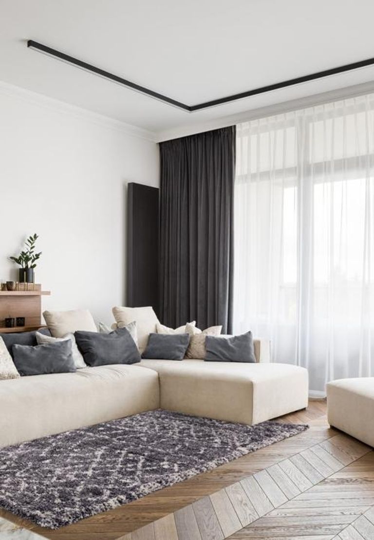 Cosy Textures Alto Rug - AL05 - Grey and Cream - Sizes Available