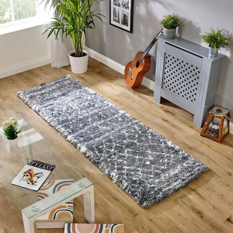 Cosy Textures Alto Rug - AL05 - Grey and Cream - Sizes Available
