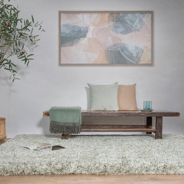 Cosy Textures Barnaby Rug - Sage - Sizes Available