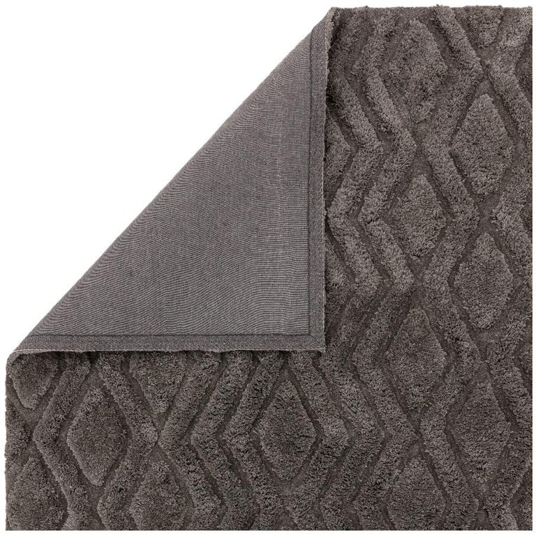 Cosy Textures Harrison Rug - Charcoal - Sizes Available