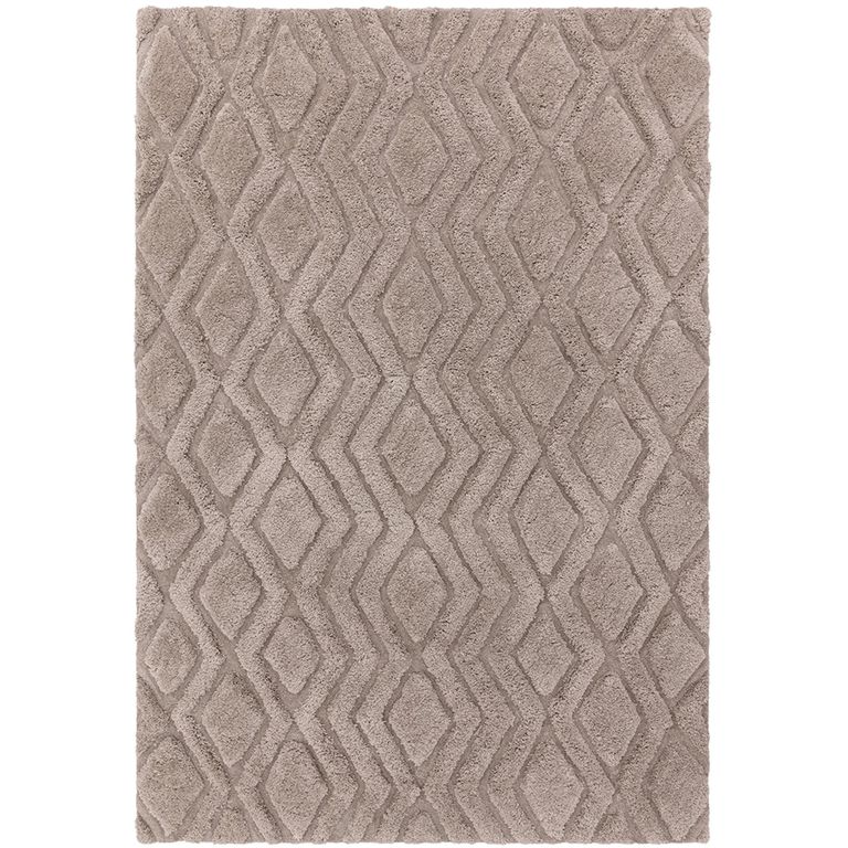 Cosy Textures Harrison Rug - Greige - Sizes Available