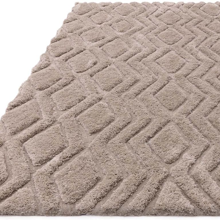 Cosy Textures Harrison Rug - Greige - Sizes Available