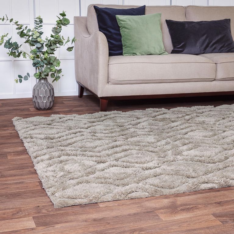 Cosy Textures Harrison Rug - Greige - Sizes Available