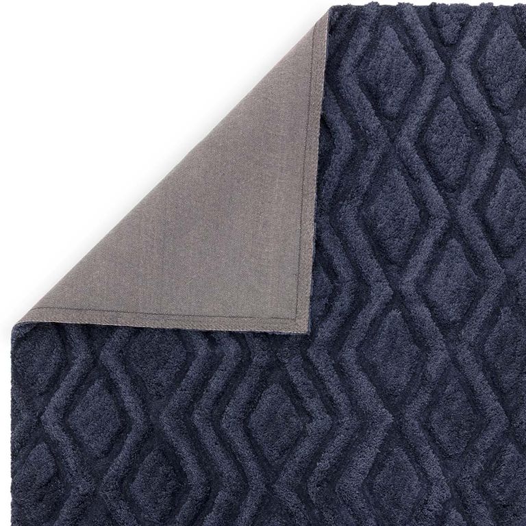 Cosy Textures Harrison Rug - Navy - Sizes Available